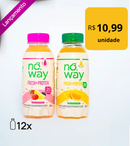 Combo Noway: 6 pink lemonade Proteico + 6 Laranja Proteico